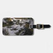 Étiquette À Bagage Glace et neige | Parc national Jasper Alberta, Can (Devant horizontal)