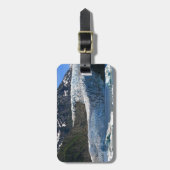 Étiquette À Bagage Glacier de Mendenhall / Juneau Alaska (Devant Vertical)