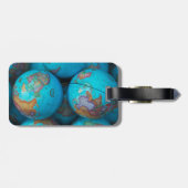 Étiquette À Bagage Globes (Dos horizontal)