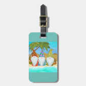 ÉTIQUETTE À BAGAGE GNOME (Devant Vertical)