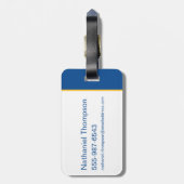 Étiquette À Bagage Go Bulldogs - Riverdale Mascot Banner (Dos Vertical)