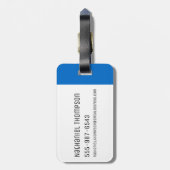 Étiquette À Bagage Going Hero - Omni-Kix XLR8 (Dos Vertical)