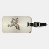 Étiquette À Bagage Golden Dragon (Devant horizontal)