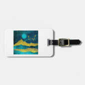 Étiquette À Bagage Golden Flock (Devant horizontal)