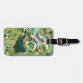 Étiquette À Bagage Golden Peacock Temple Dreams (Devant horizontal)