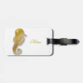Étiquette À Bagage Golden Seahorse Thunder_Cove (Dos horizontal)