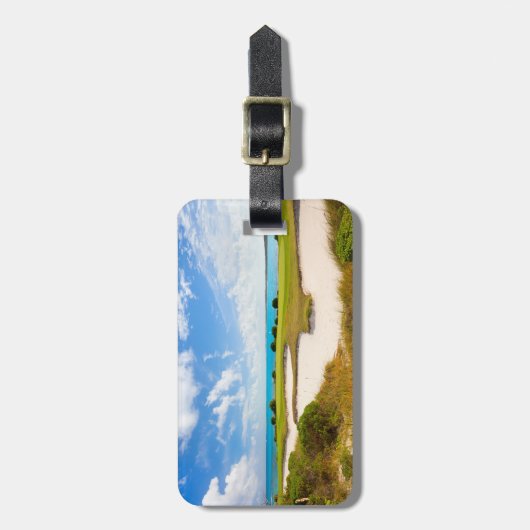 Étiquette À Bagage Golf (Devant Vertical)