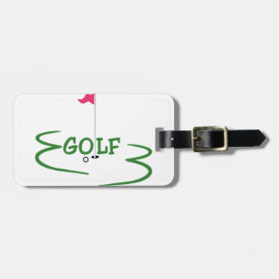 Étiquette À Bagage Golf