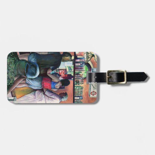 Étiquette À Bagage Golf Bufe, Budapest (Devant horizontal)