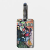 Étiquette À Bagage Golf Bufe, Budapest (Dos Vertical)