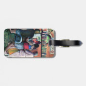 Étiquette À Bagage Golf Bufe, Budapest (Dos horizontal)