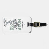 Étiquette À Bagage Golf BUNNY™ - Trou en un club (Devant horizontal)