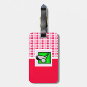 Étiquette À Bagage Golf de Cute (Dos Vertical)