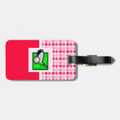 Étiquette À Bagage Golf de Cute (Dos horizontal)