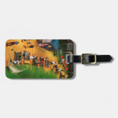 Étiquette À Bagage Golf Driving Range par John Falter (Devant horizontal)