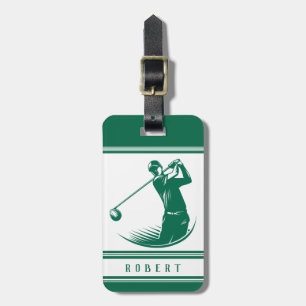 Étiquette À Bagage Golf personnalisé
