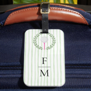 Étiquette À Bagage Golf Prépa