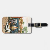 Étiquette À Bagage Gonflage du jouet de plage (Devant horizontal)