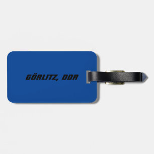 Étiquette À Bagage Gorlitz, Deutsche Demokratische Republik DDR.