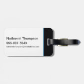 Étiquette À Bagage Gotham Knights City Letters (Dos horizontal)