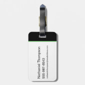 Étiquette À Bagage Gotham Knights Robin Logo (Dos Vertical)