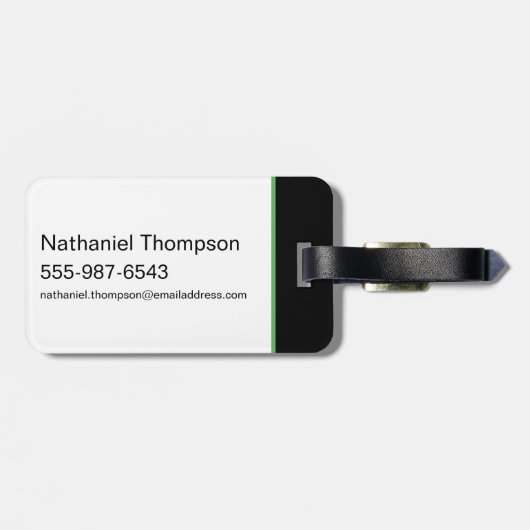 Étiquette À Bagage Gotham Knights Robin Logo (Dos horizontal)