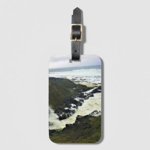 Étiquette À Bagage Gouffre de Cook, cap Perpetua, côte de l'Oregon