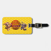 Étiquette À Bagage Gracie & Pedro Adventure Attend (Devant horizontal)