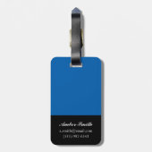 Étiquette À Bagage Gracieux Koi II (Dos Vertical)