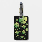 Étiquette À Bagage Gradient de St. Patrick (Dos Vertical)