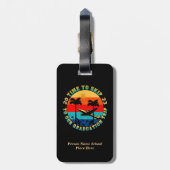 Étiquette À Bagage Graduation Graduation Senior Class Trip 2023 Perso (Dos Vertical)