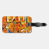 Étiquette À Bagage Graffiti (Dos horizontal)