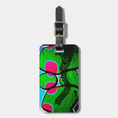 Étiquette À Bagage Graffiti 12 cd ltcna (Devant Vertical)