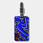 Étiquette À Bagage Graffiti 13 cd ltcna (Devant Vertical)