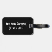 Étiquette À Bagage Graffiti 17 cd ltcna (Dos horizontal)