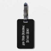 Étiquette À Bagage Graffiti 17 cd ltcnm (Dos Vertical)