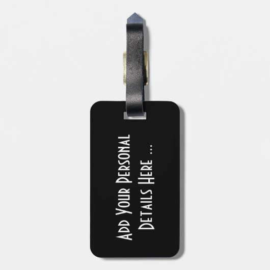 Étiquette À Bagage Graffiti 18 cd ltcna (Dos Vertical)