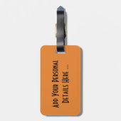 Étiquette À Bagage Graffiti 19 cd ltcnm (Dos Vertical)