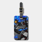 Étiquette À Bagage Graffiti 3 cd ltcna (Devant Vertical)