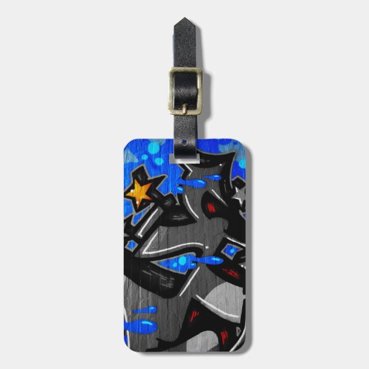 Étiquette À Bagage Graffiti 3 cd ltm (Devant Vertical)