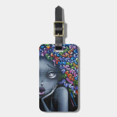 Étiquette À Bagage Graffiti aux fées (Devant Vertical)