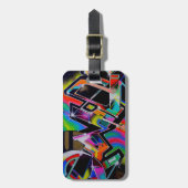 Étiquette À Bagage Graffiti bagage tag (Devant Vertical)