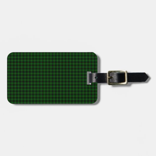 Étiquette À Bagage Graham Tartan (Devant horizontal)
