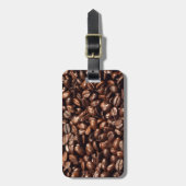 Étiquette À Bagage Grains de café (Devant Vertical)