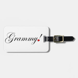 Étiquette À Bagage Grammy !