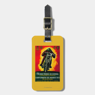 Étiquette À Bagage Gran Premio de Espana Vintage PosterEurope