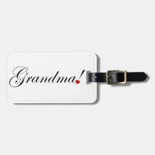 Étiquette À Bagage Grand-maman