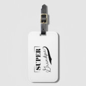 Étiquette À Bagage Grand-père (Devant Vertical)