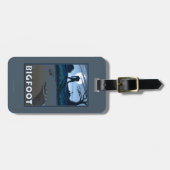 Étiquette À Bagage Grand pied marchant par le terrain de golf (Devant horizontal)