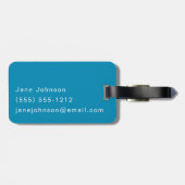 Étiquette À Bagage Grand Prismatic Spring Parc national de Yellowston (Dos horizontal)